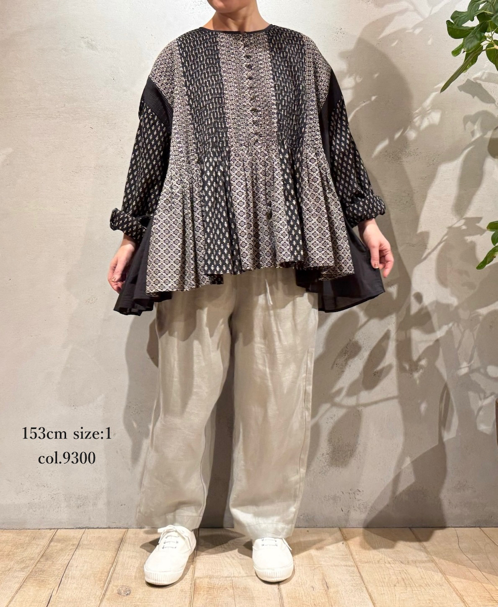 GNMDS2501NLT(パンツ) LINEN TWILL 2TUCK TAPERED EASY PANTS