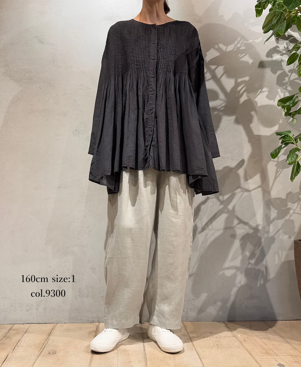 GNMDS2501NLT(パンツ) LINEN TWILL 2TUCK TAPERED EASY PANTS
