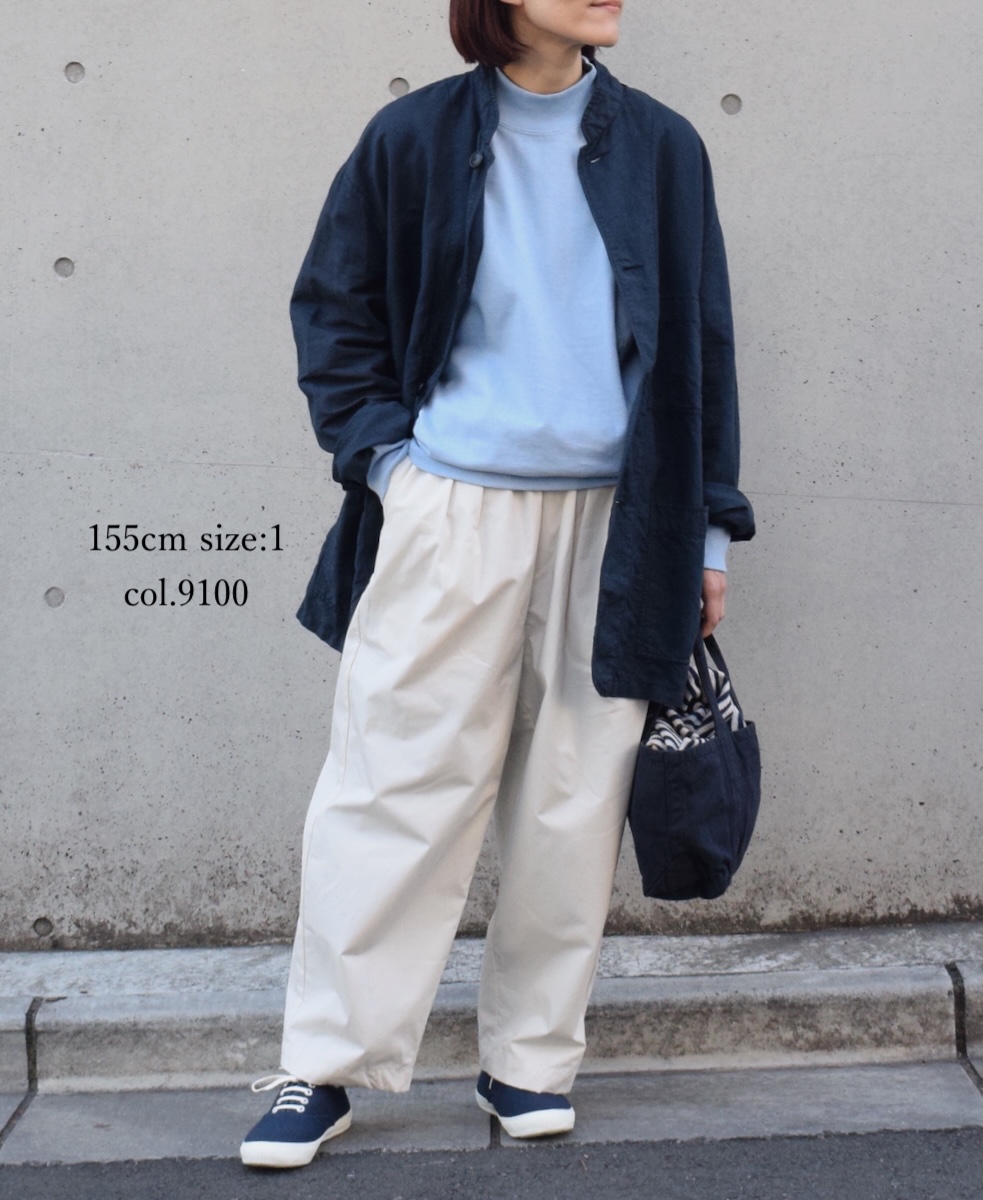 GNMDS2501CW(パンツ) COTTON DYED WEATHER 2TUCK TAPERED EASY PANTS