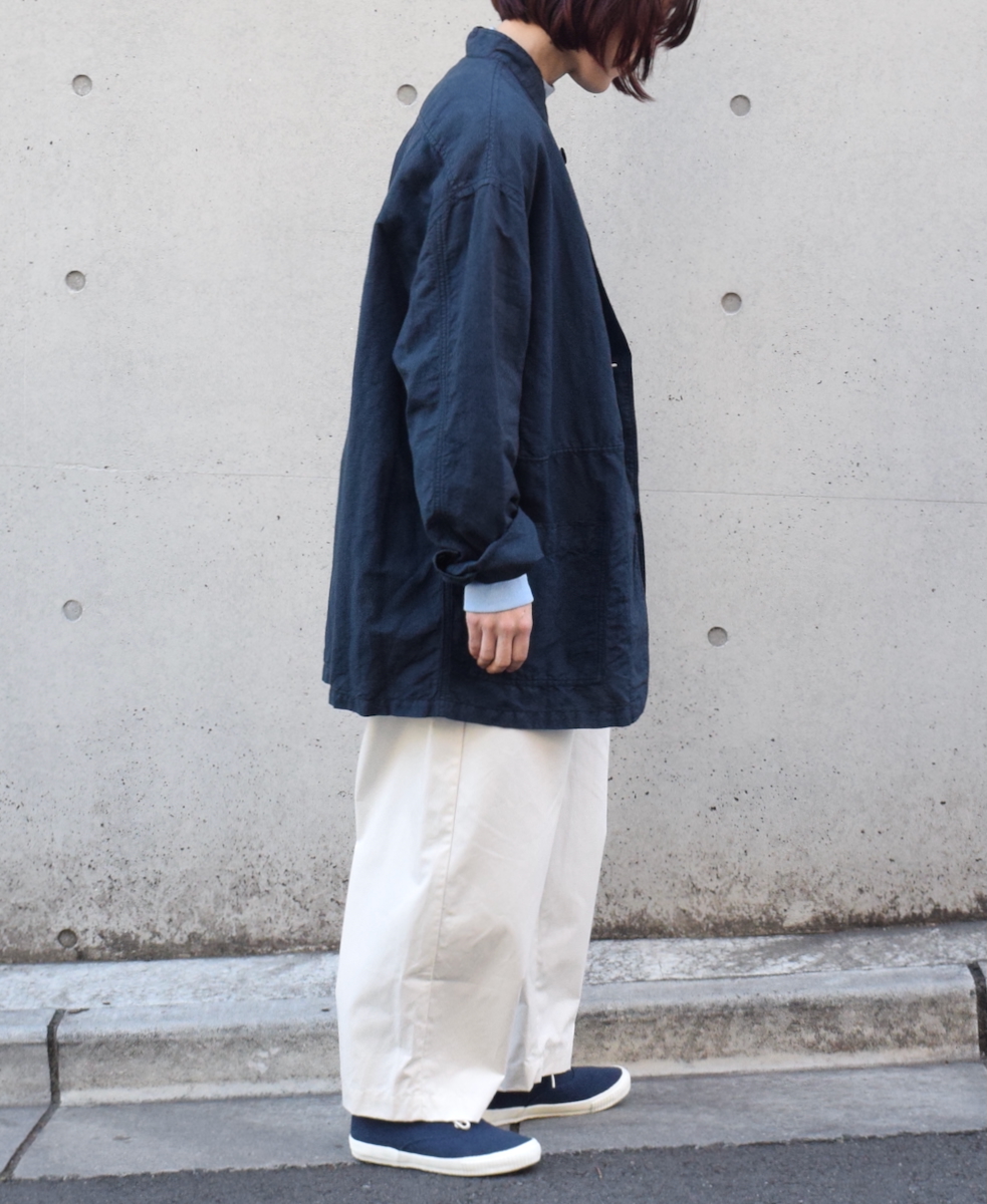 GNMDS2501CW(パンツ) COTTON DYED WEATHER 2TUCK TAPERED EASY PANTS