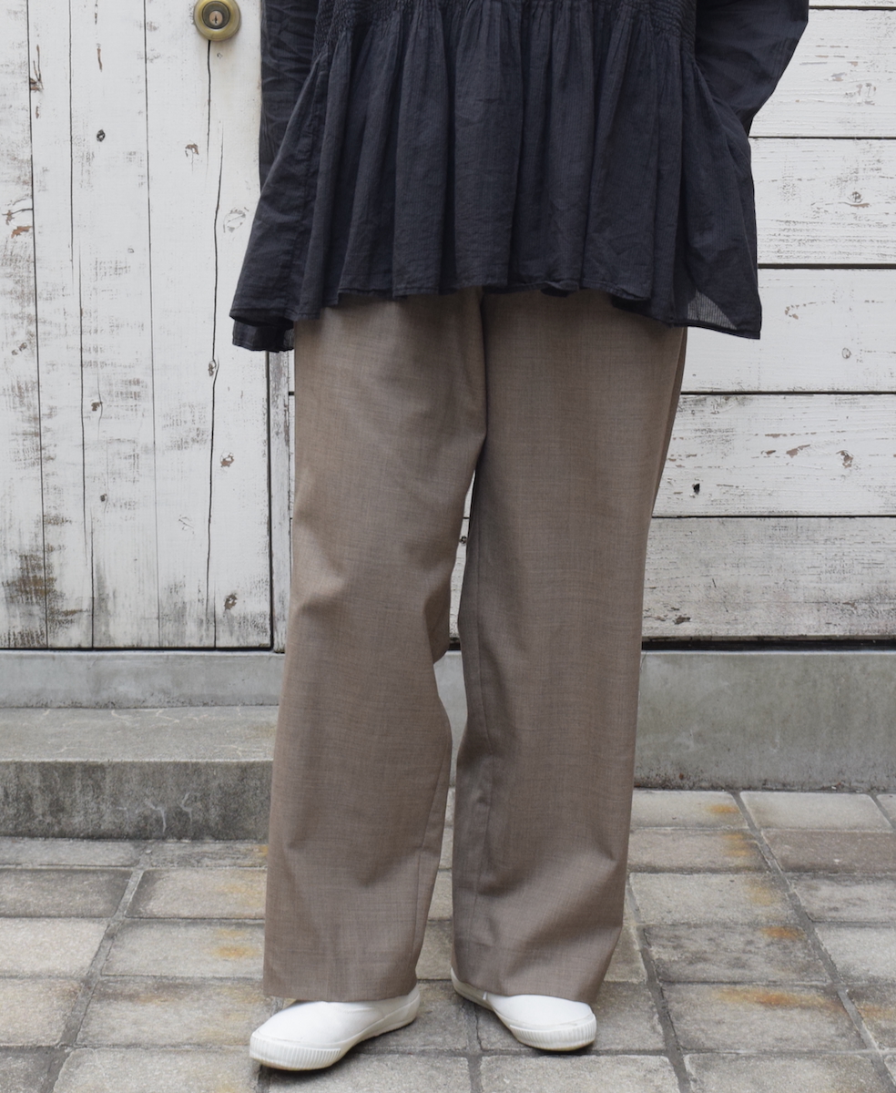 GMDSH2510(パンツ) TROPICAL WOOL AUTHENTIC TROUSERS
