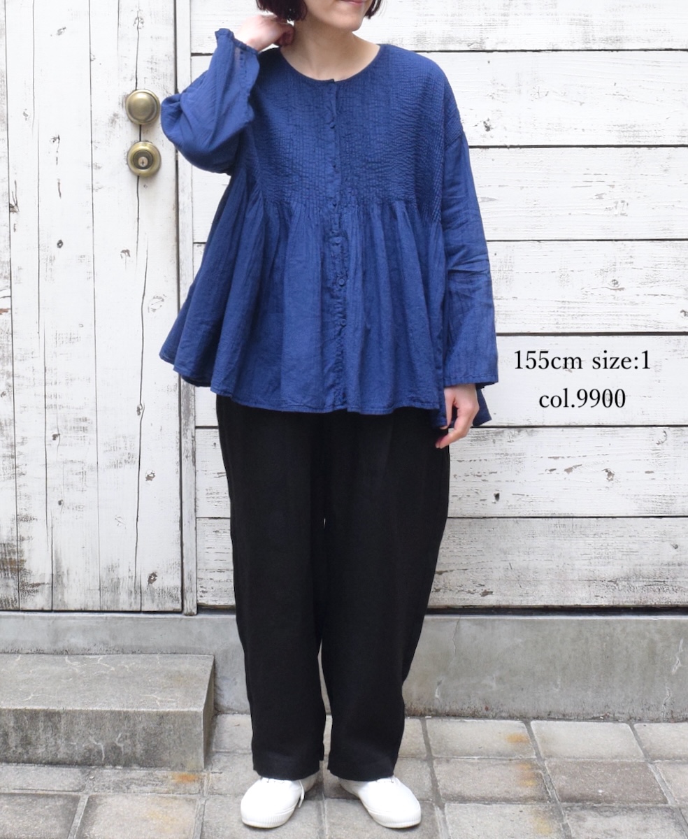 GNMDS2501NLT(パンツ) LINEN TWILL 2TUCK TAPERED EASY PANTS