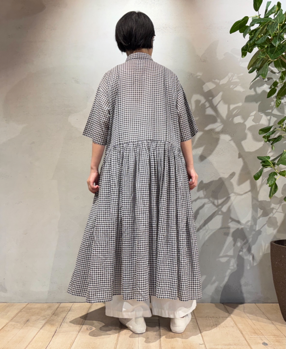 GNMDS2102CL (パンツ) 5.1oz WASHED COTTON / LINEN DENIM EASY WIDE PANTS
