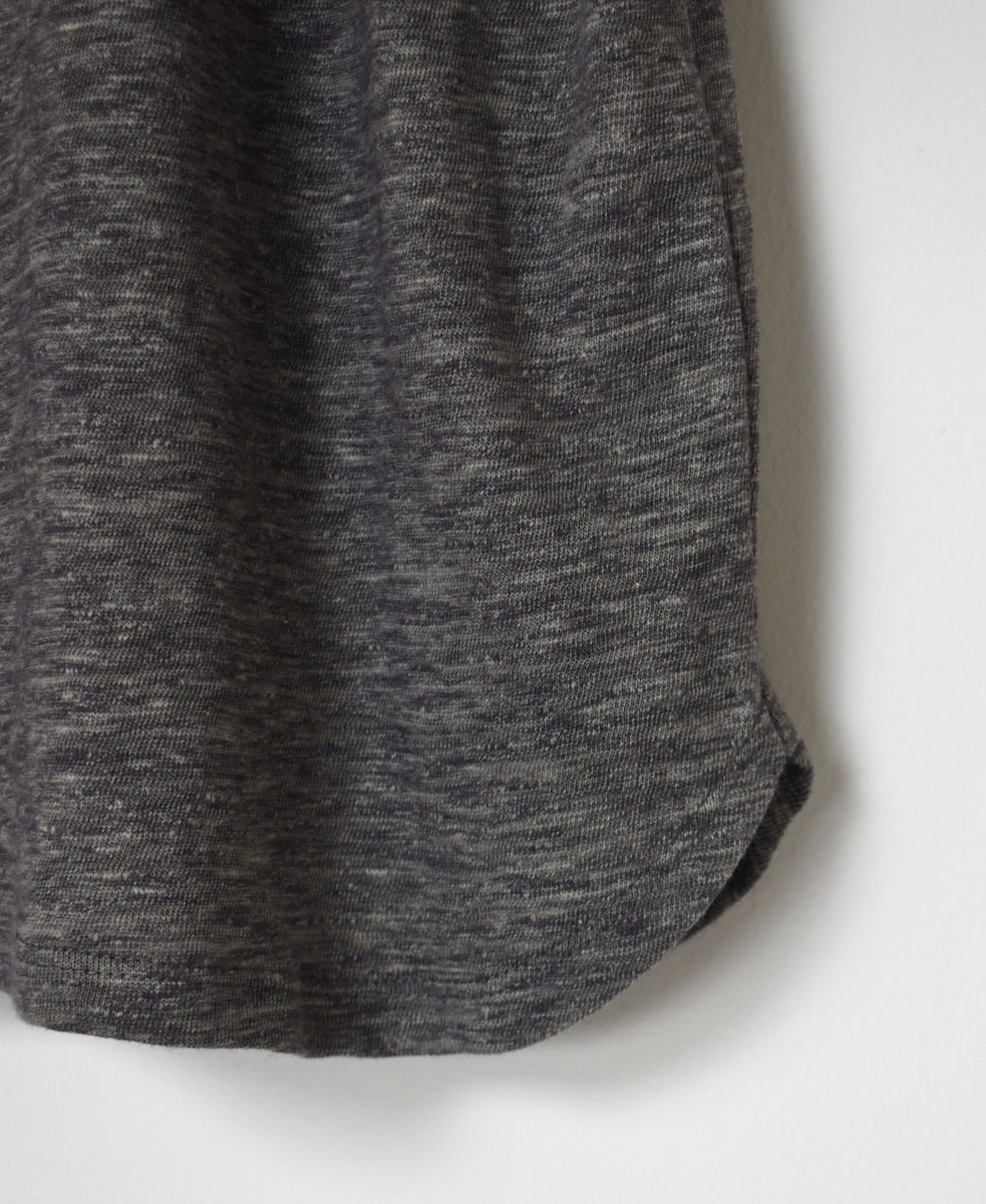 GNSL24043 (Tシャツ) SLUB VINTAGE CREW-NECK FRENCH/SL LONG SHIRT