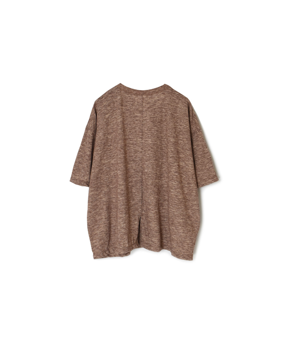 GNSL24041 (Tシャツ) SLUB VINTAGE CREW-NECK BACKSIDE SLIT T-SHIRT