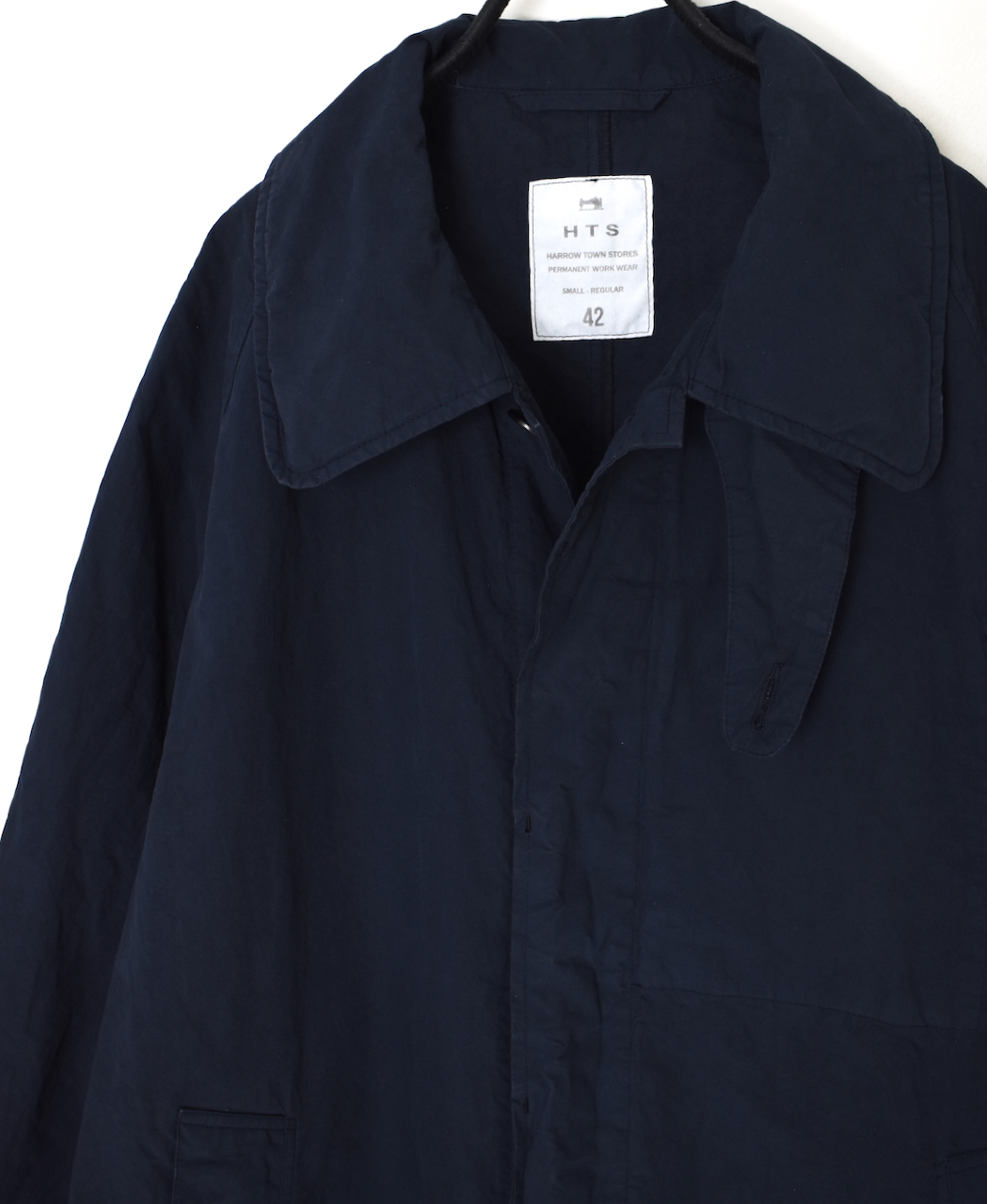 NHT2352TC (コート) LIGHT WEIGHT COTTON OVERDYE BALMACAAN SHORT COAT