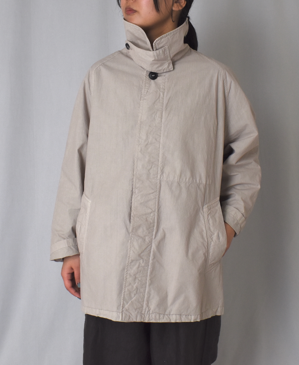 NHT2352TC (コート) LIGHT WEIGHT COTTON OVERDYE BALMACAAN SHORT COAT