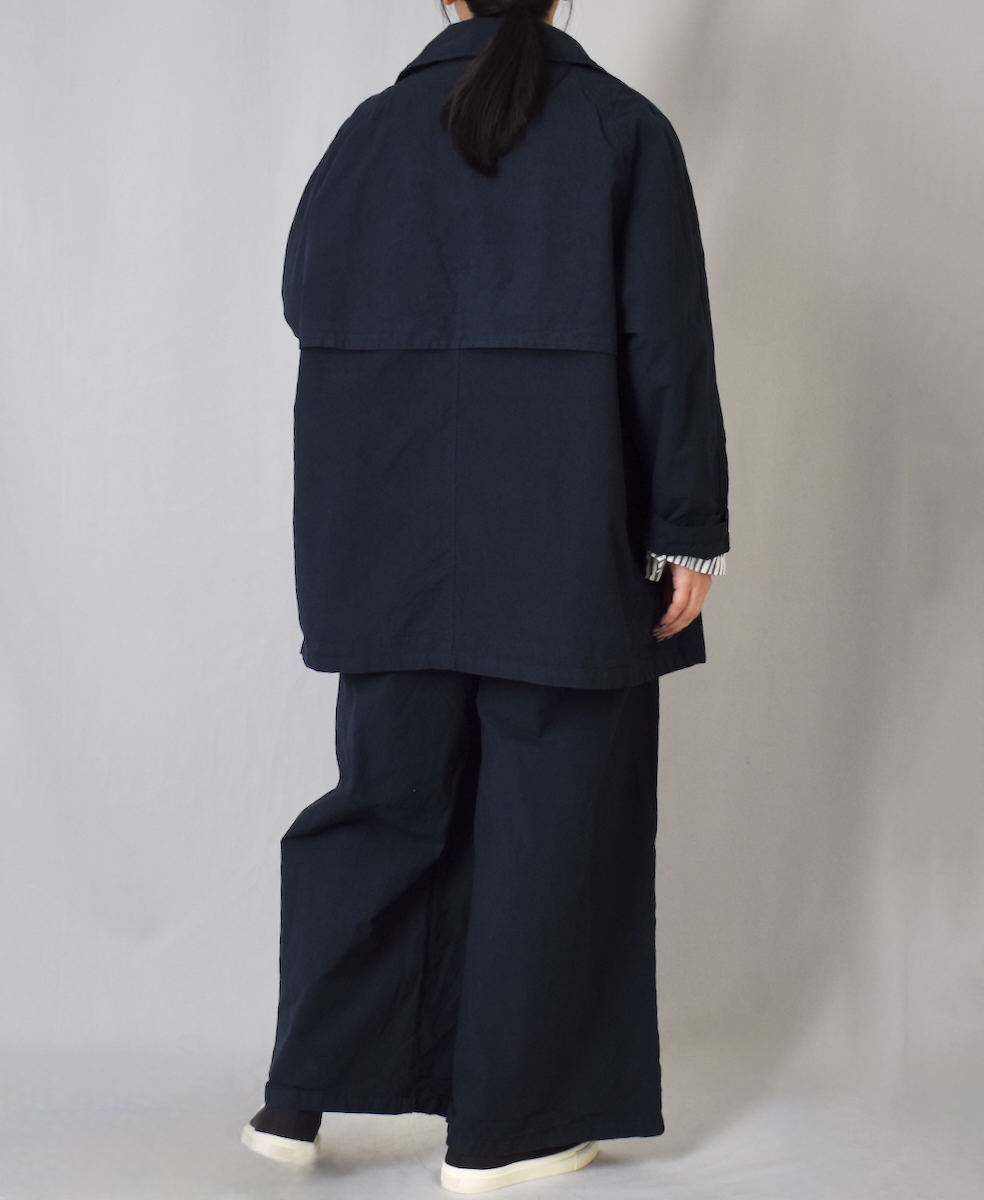 NHT2352TC (コート) LIGHT WEIGHT COTTON OVERDYE BALMACAAN SHORT COAT