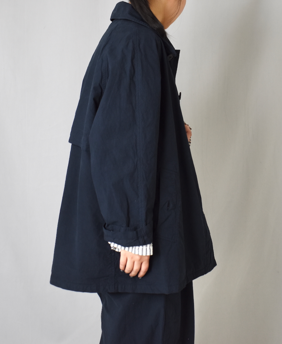 NHT2352TC (コート) LIGHT WEIGHT COTTON OVERDYE BALMACAAN SHORT COAT