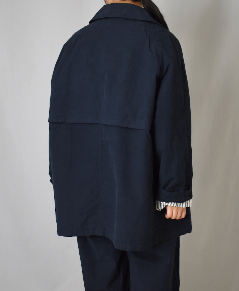 NHT2352TC (コート) LIGHT WEIGHT COTTON OVERDYE BALMACAAN SHORT COAT