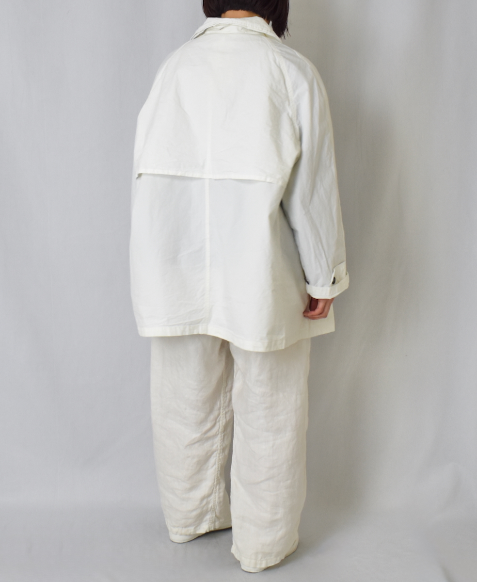 NHT2352TC (コート) LIGHT WEIGHT COTTON OVERDYE BALMACAAN SHORT COAT