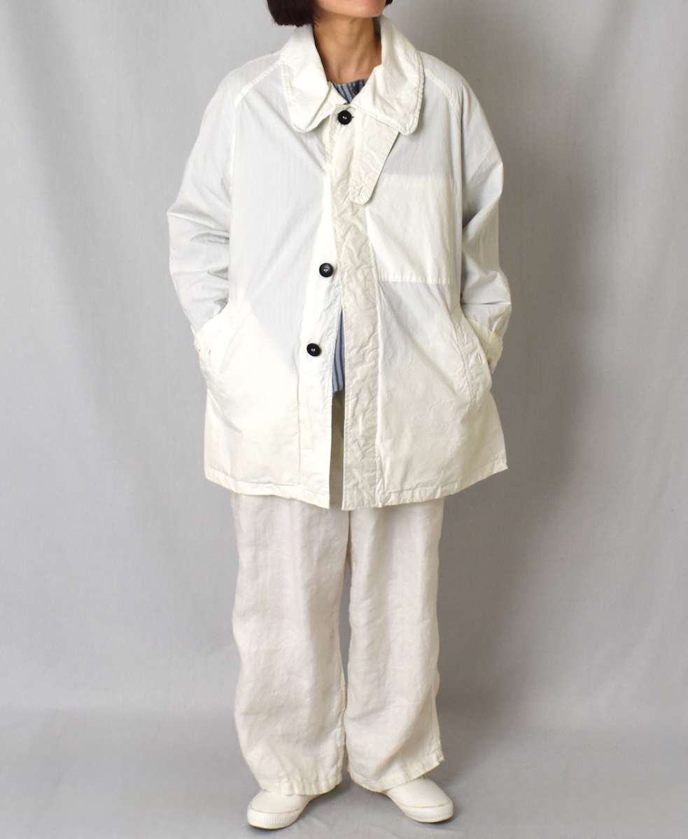 NHT2352TC (コート) LIGHT WEIGHT COTTON OVERDYE BALMACAAN SHORT COAT