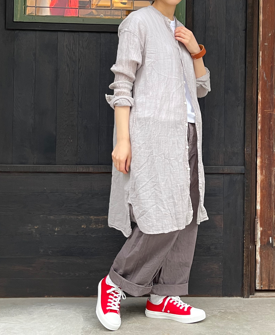 NAMC0701 (スニーカー) LOW-CUT CANVAS SNEAKER