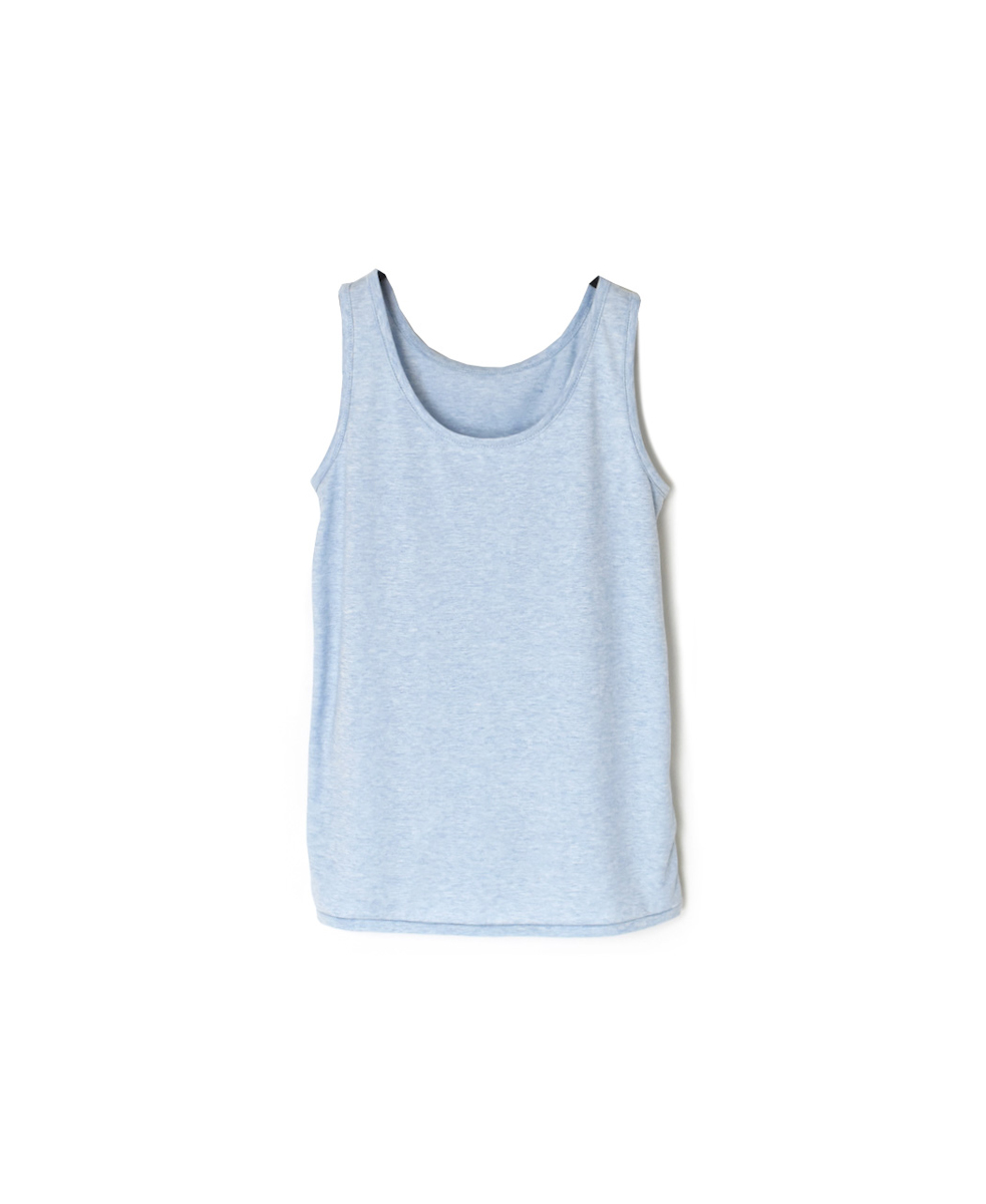 GNMDS24002(タンクトップ) 40/1SZ SINGLE JERSEY U-NECK 2WAY TANK TOP