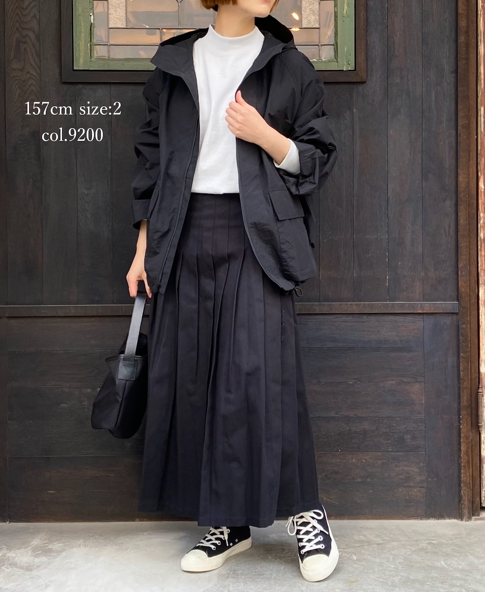GNAM2401 (Tシャツ) SINGLE JERSEY MOCK-NECK LONG SLEEVE T-SHIRT