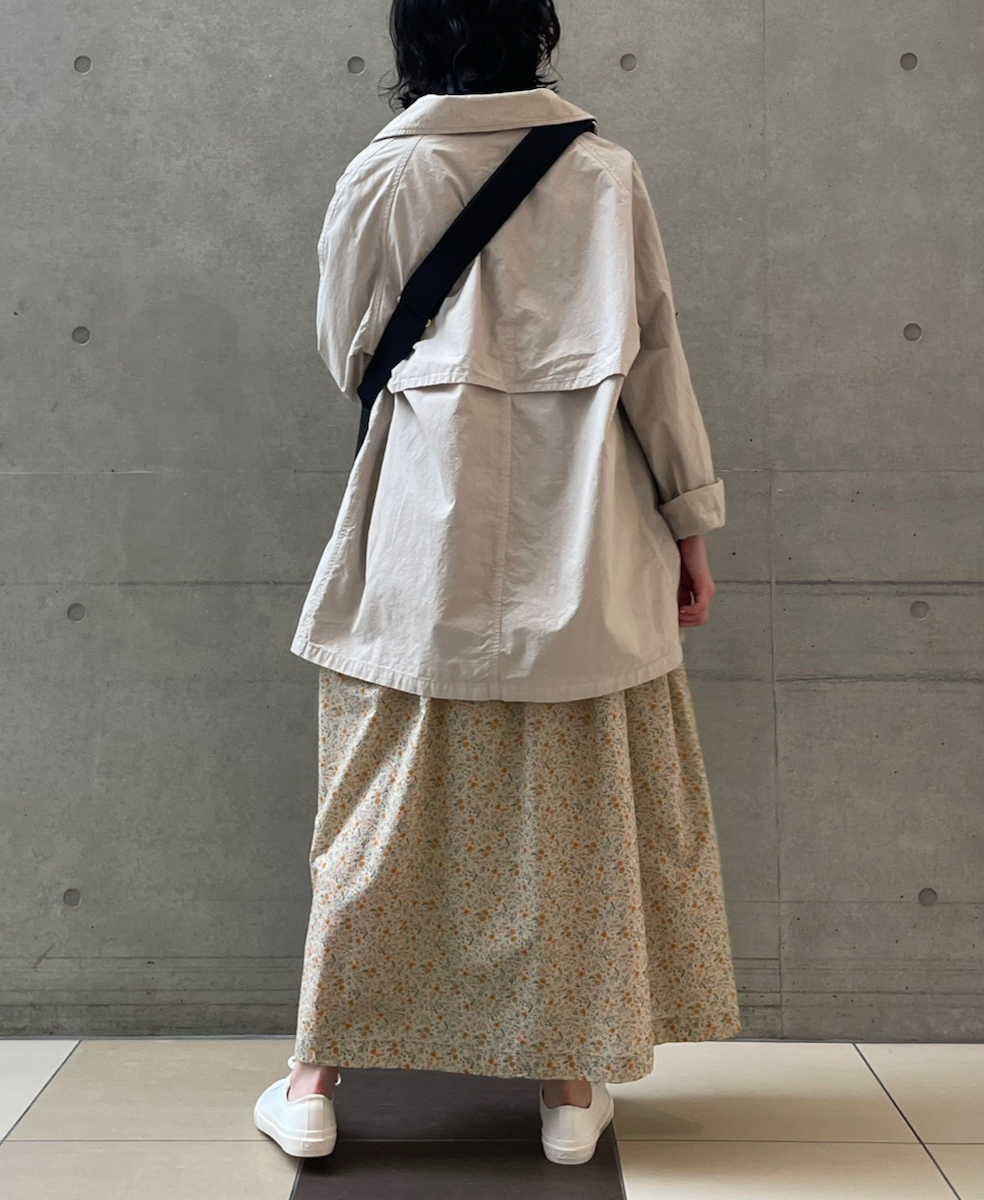 NHT2352TC (コート) LIGHT WEIGHT COTTON OVERDYE BALMACAAN SHORT COAT