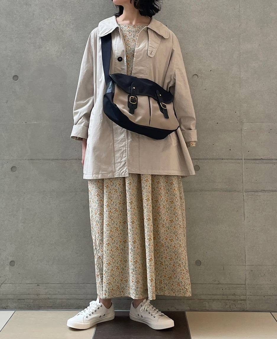 NHT2352TC (コート) LIGHT WEIGHT COTTON OVERDYE BALMACAAN SHORT COAT