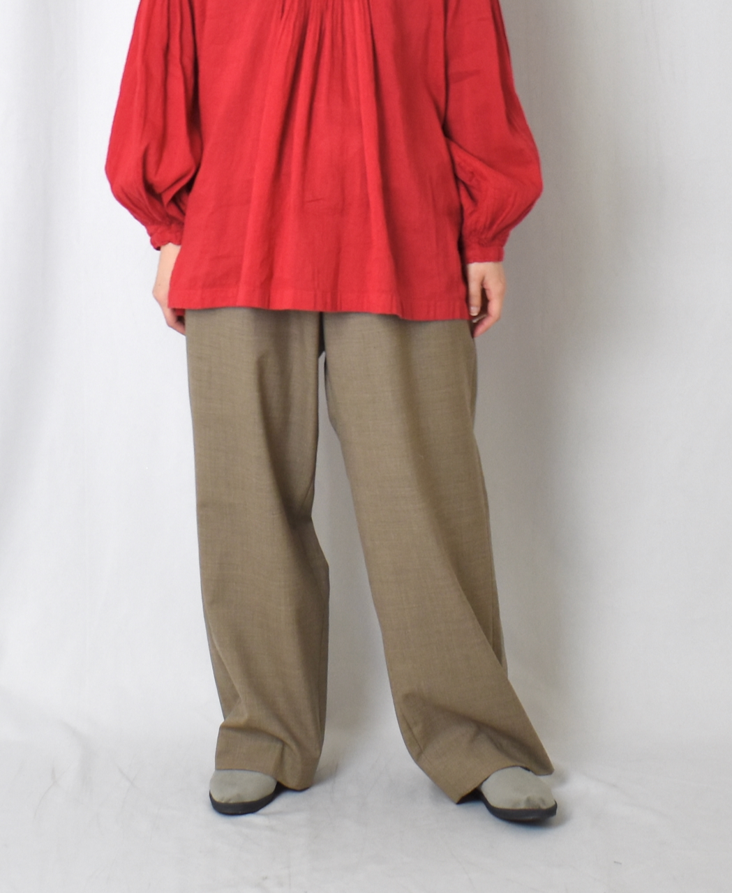 GMDSH2510(パンツ) TROPICAL WOOL AUTHENTIC TROUSERS