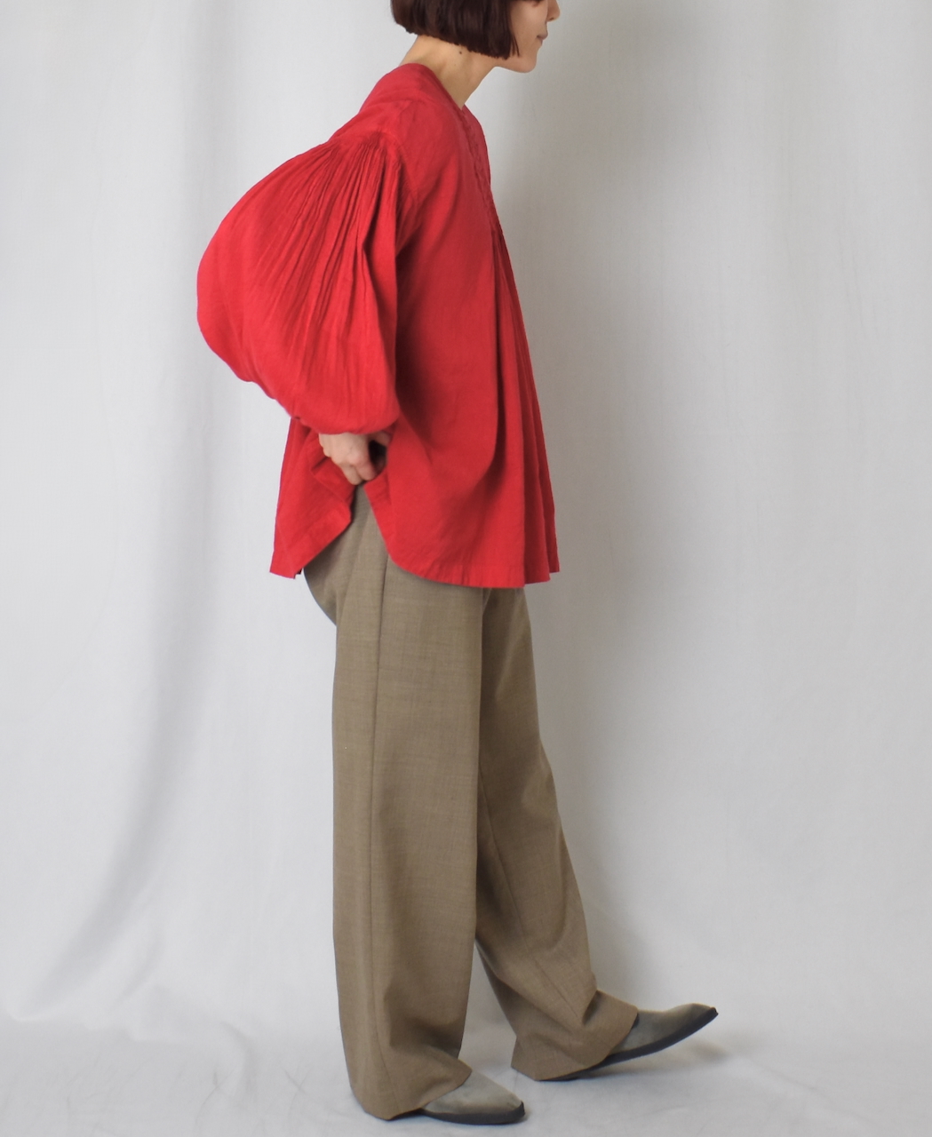 GMDSH2510(パンツ) TROPICAL WOOL AUTHENTIC TROUSERS