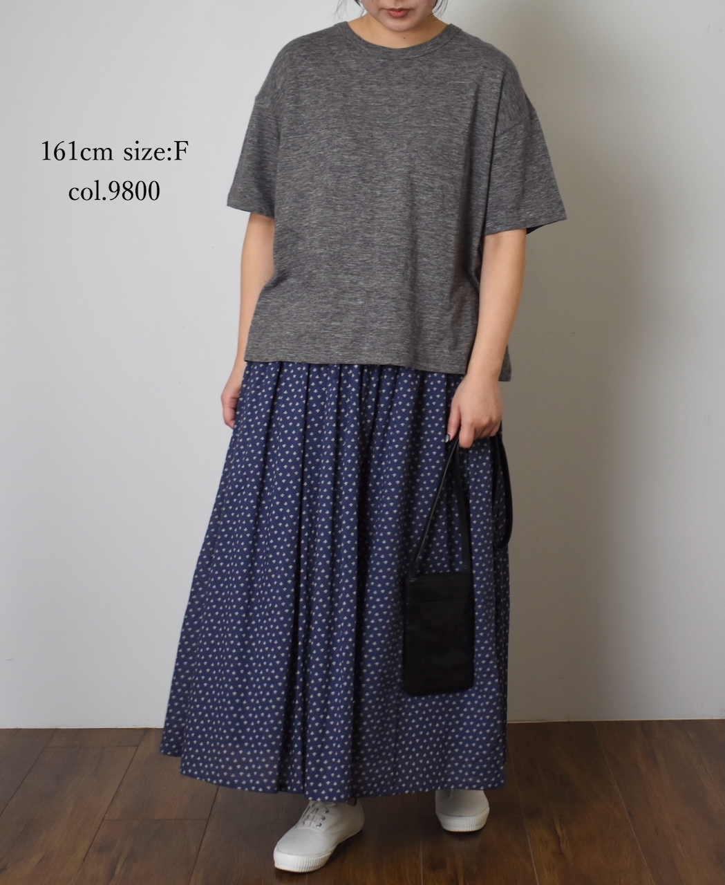 GNSL24041 (Tシャツ) SLUB VINTAGE CREW-NECK BACKSIDE SLIT T-SHIRT