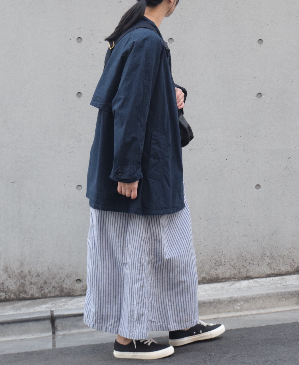 NHT2352TC (コート) LIGHT WEIGHT COTTON OVERDYE BALMACAAN SHORT COAT