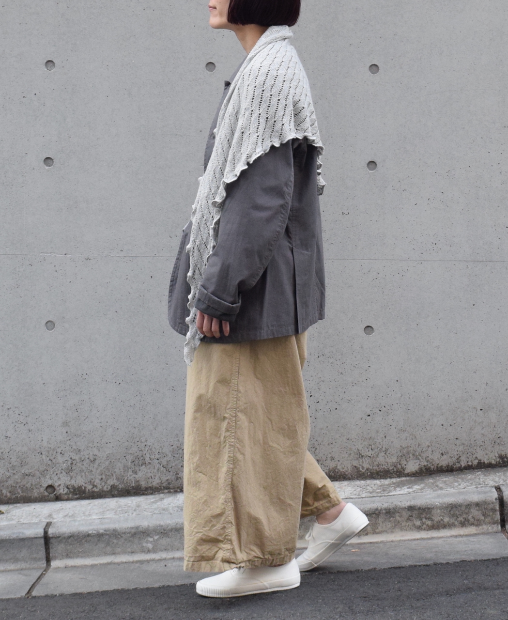 NVL2501CP(ジャケット) 40s ORGANIC POPLIN SIDE VENTS REGULAR COLLAR JACKET