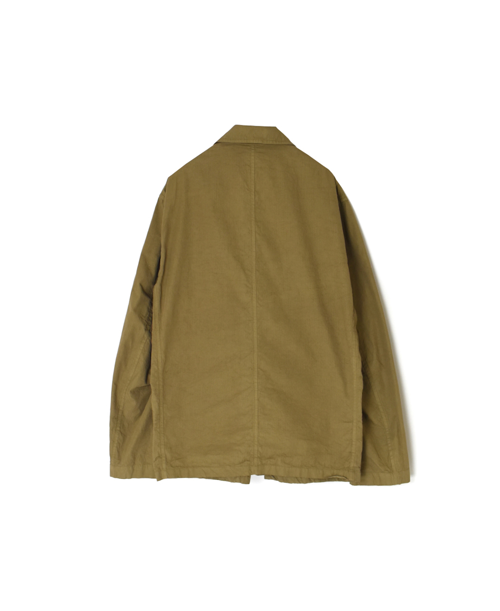 NHT2502MR(ジャケット) MILITARY RIP STOP OVERDYE FLY FRONT POCKET JACKET