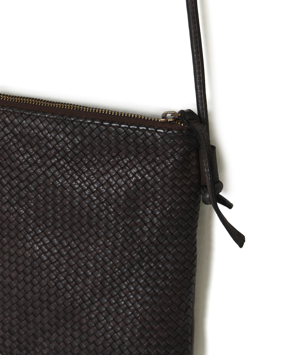 SVMDS2501C(バッグ) SMALL MESH&PLAIN COMBI SHOULDER POUCH