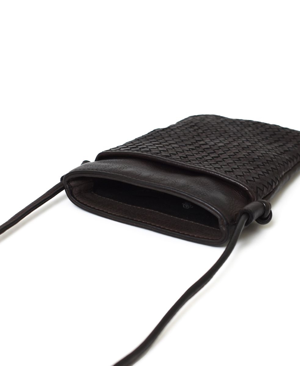 SVMDS2502C(バッグ) SMALL MESH&PLAIN COMBI SHOULDER PHONE CASE