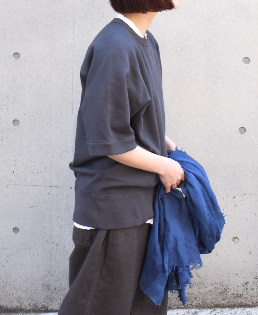 AGAM2501(ストール) LINEN/COTTON CHECK STOLE 70×180cm