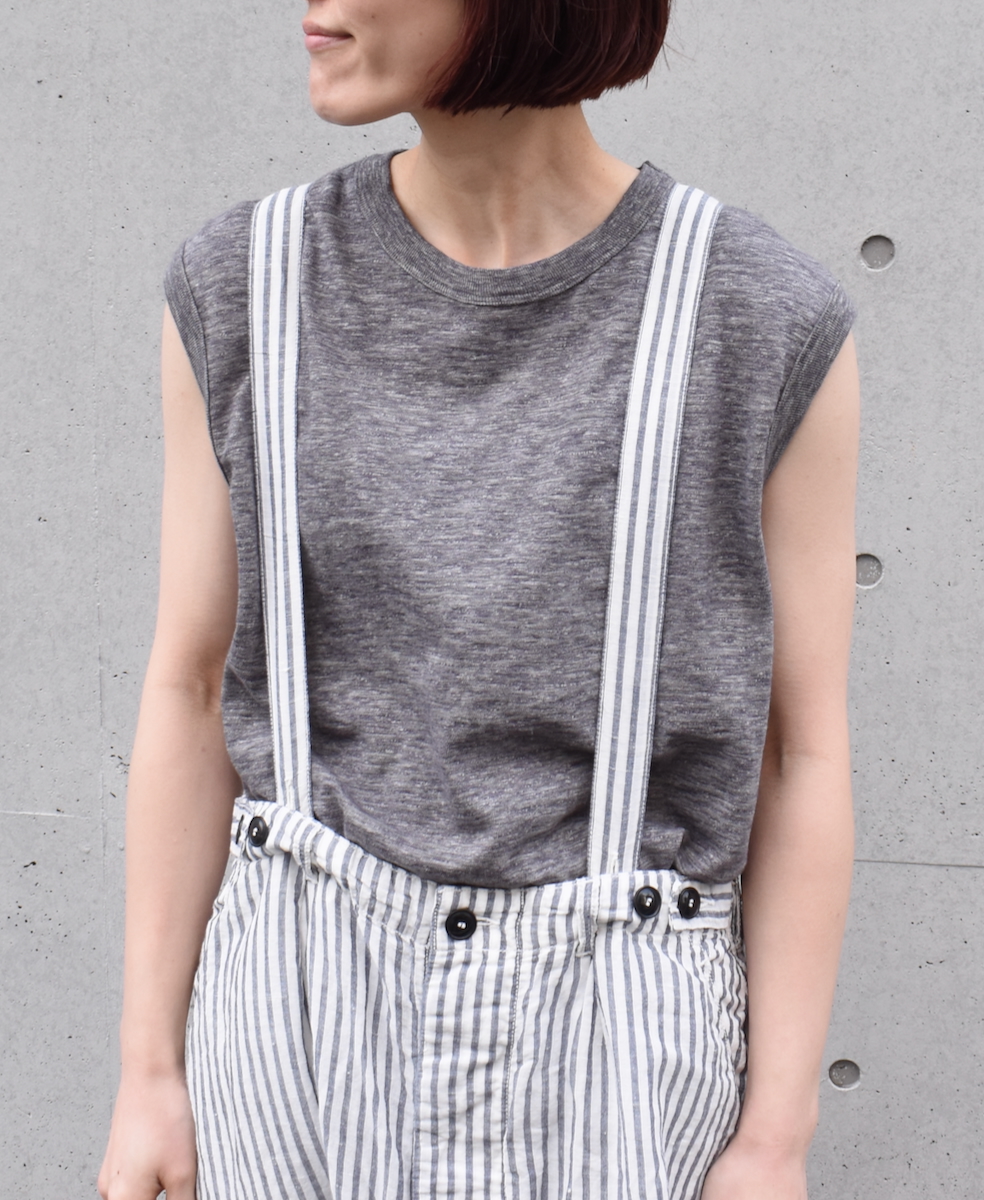 GNSL24042 (Tシャツ) SLUB VINTAGE CREW-NECK FRENCH/SL SHIRT