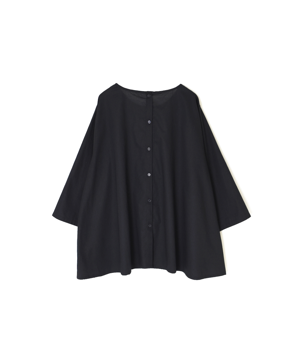 NSL25031(シャツ) 60s CAMBRIC PLAIN BACK OPENING SMOCK