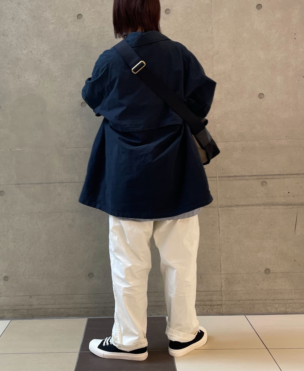 NHT2352TC (コート) LIGHT WEIGHT COTTON OVERDYE BALMACAAN SHORT COAT
