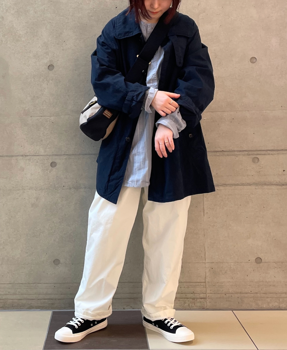 NHT2352TC (コート) LIGHT WEIGHT COTTON OVERDYE BALMACAAN SHORT COAT