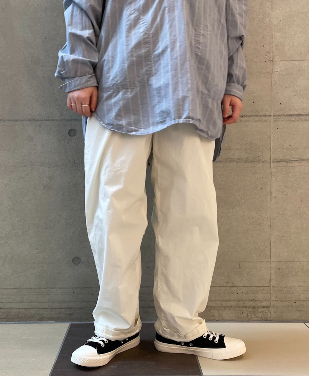INHT2204CP (パンツ) 60s COTTON POPLIN OVERDYE EASY PANTS