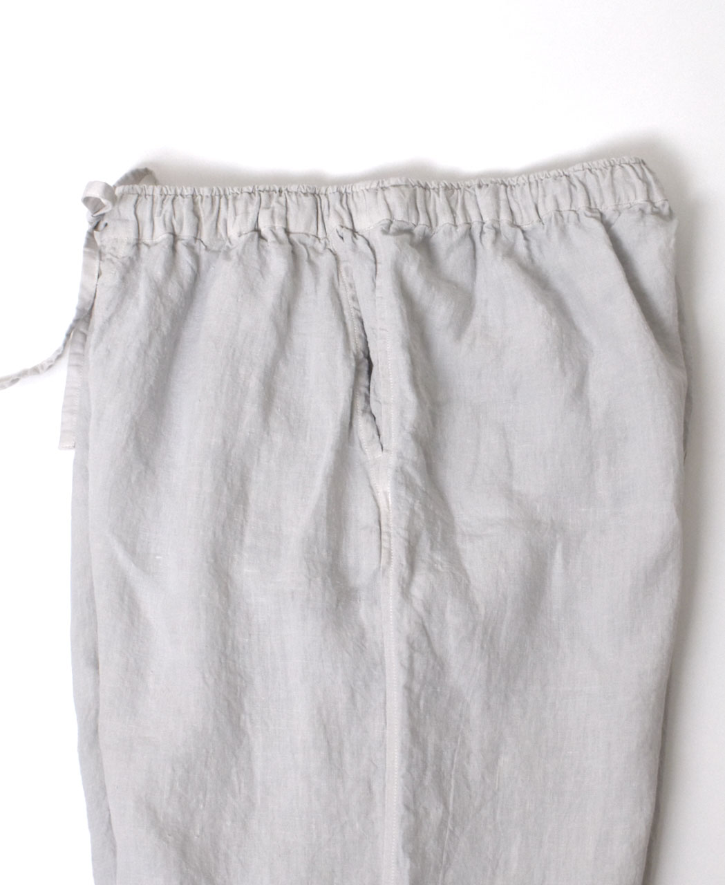 IMDSH2101LPD (パンツ) 60s LINEN PLAIN (OVERDYE) EASY CROPPED PANTS