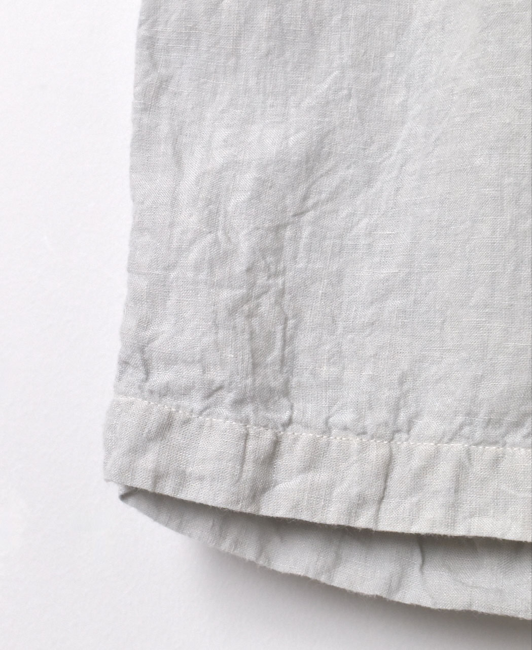 IMDSH2101LPD (パンツ) 60s LINEN PLAIN (OVERDYE) EASY CROPPED PANTS