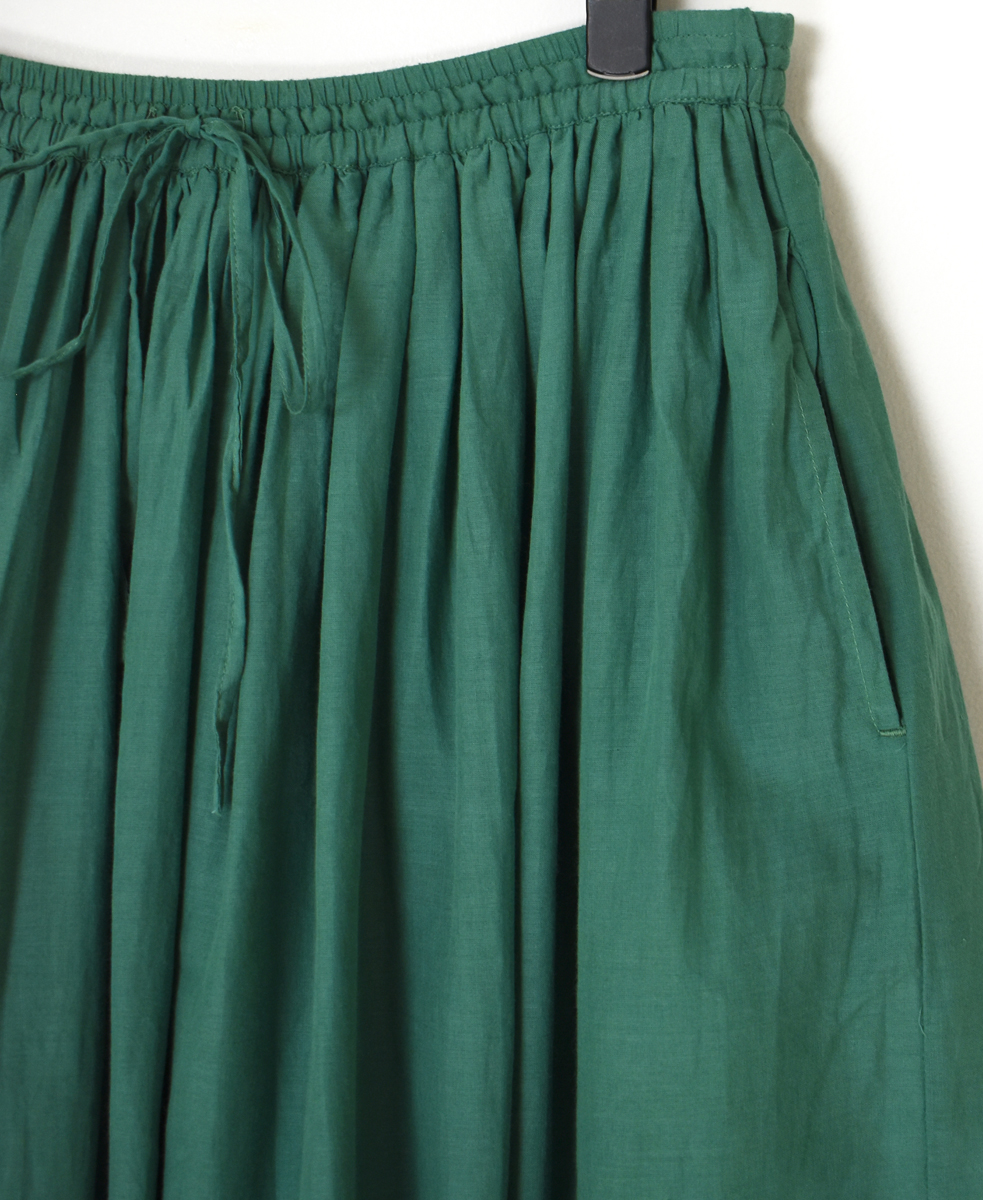 NSL25064(スカート) VOIL LACE GATHERED SKIRT