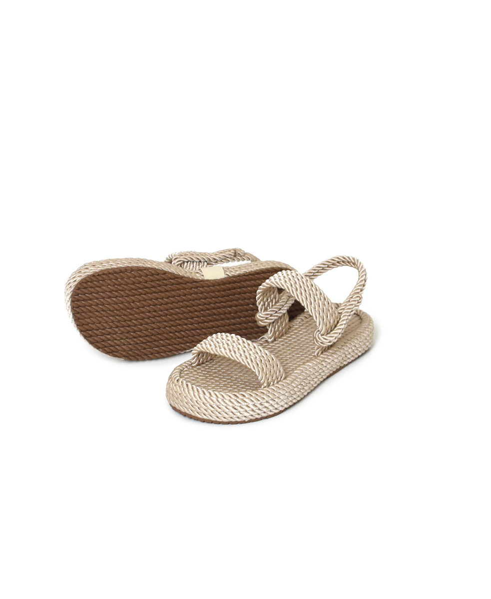 NAKOA NNKA2501(シューズ) HEEL STRAP LOPE SANDAL