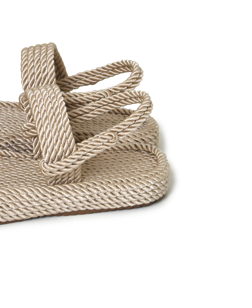 NAKOA NNKA2501(シューズ) HEEL STRAP LOPE SANDAL