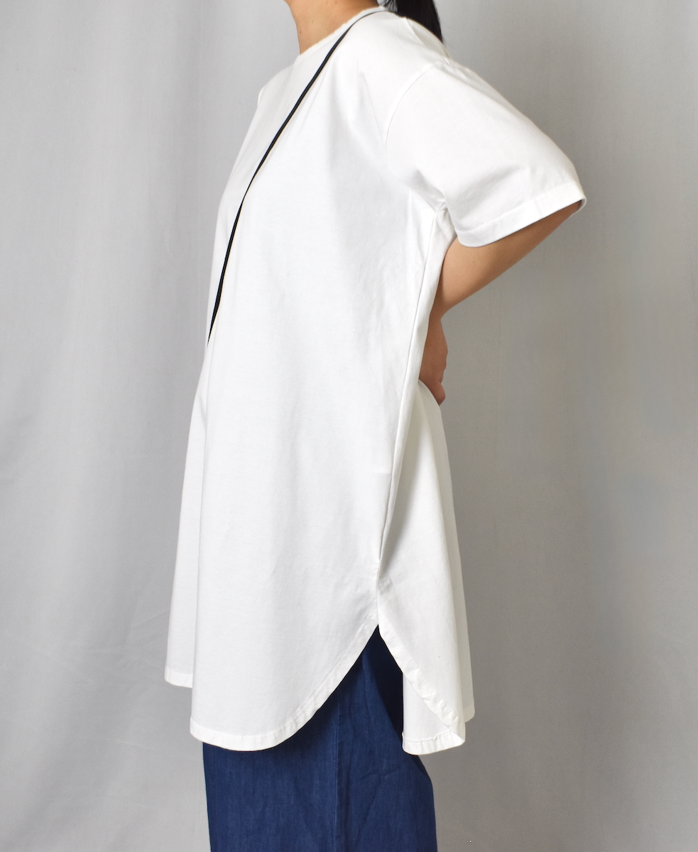 RNMDS2502(Tシャツ) COTTON JERSEY CREW-NECK LONG T-SHIRT