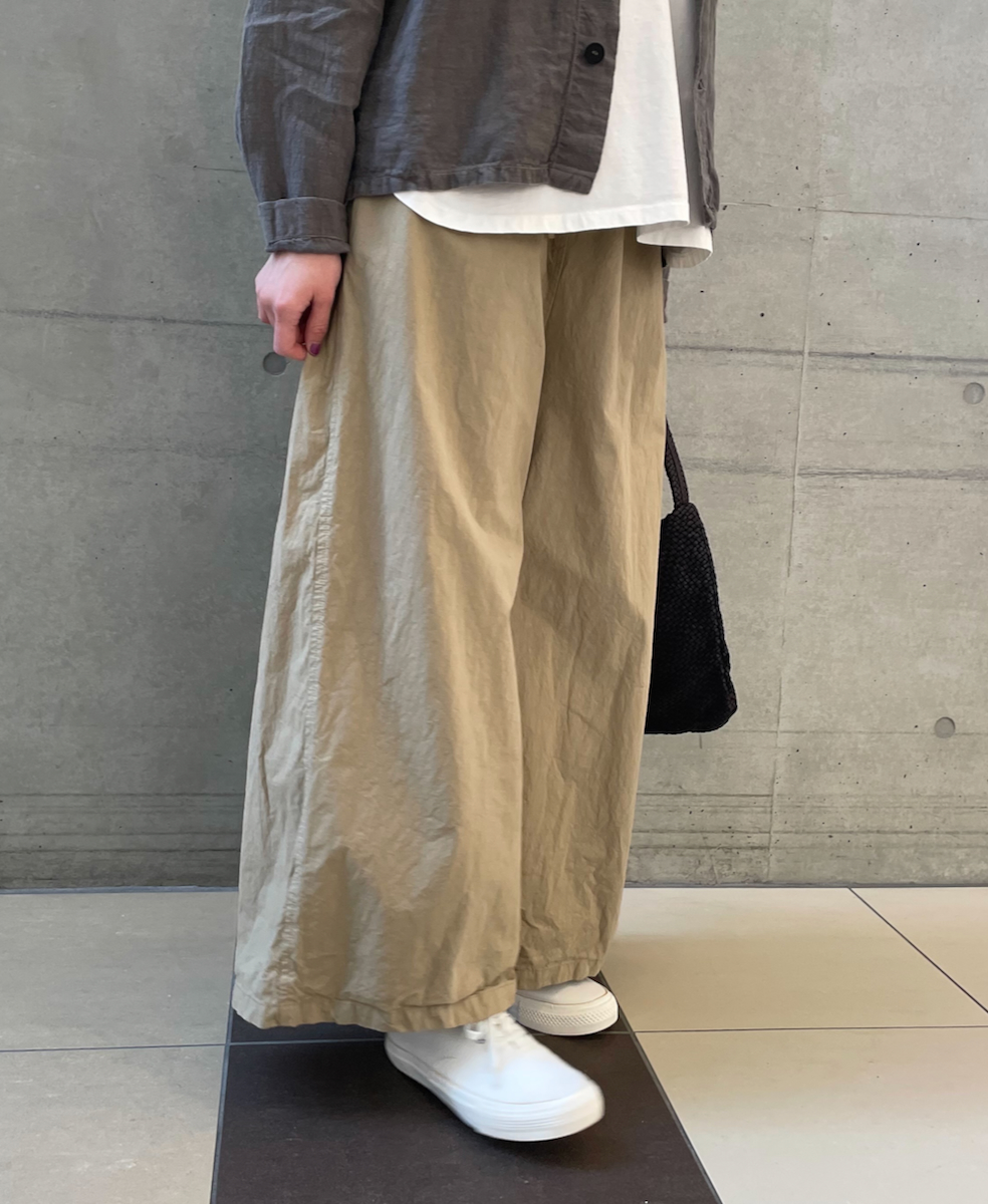 NHT1713TC (パンツ) LIGHT WEIGHT COTTON OVERDYE EASY PANTS