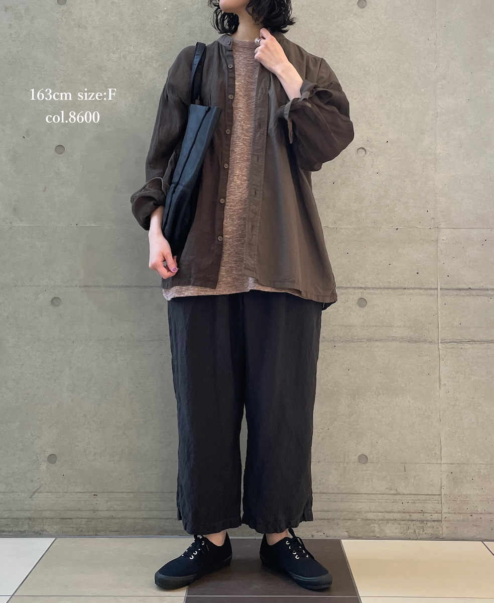 ●GNSL24043 (Tシャツ) SLUB VINTAGE CREW-NECK FRENCH/SL LONG SHIRT