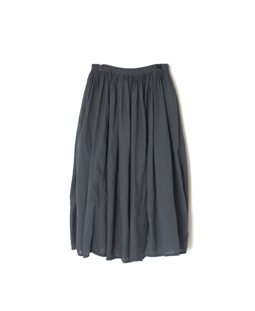 NMDS25236D(スカート) COTTON&LINEN PATCHWORK(OVERDYE) RAJASTHAN TUCK GATHERED SKIRT