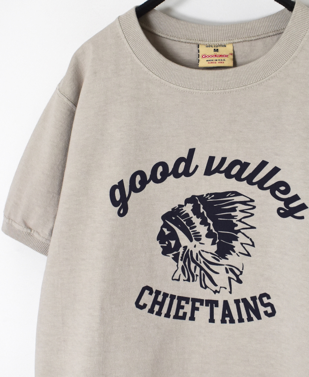 NGT9801 2841(Tシャツ) "CHIEFTAINS" CREW-NECK S/SL TEE CUFF&HEM RIB