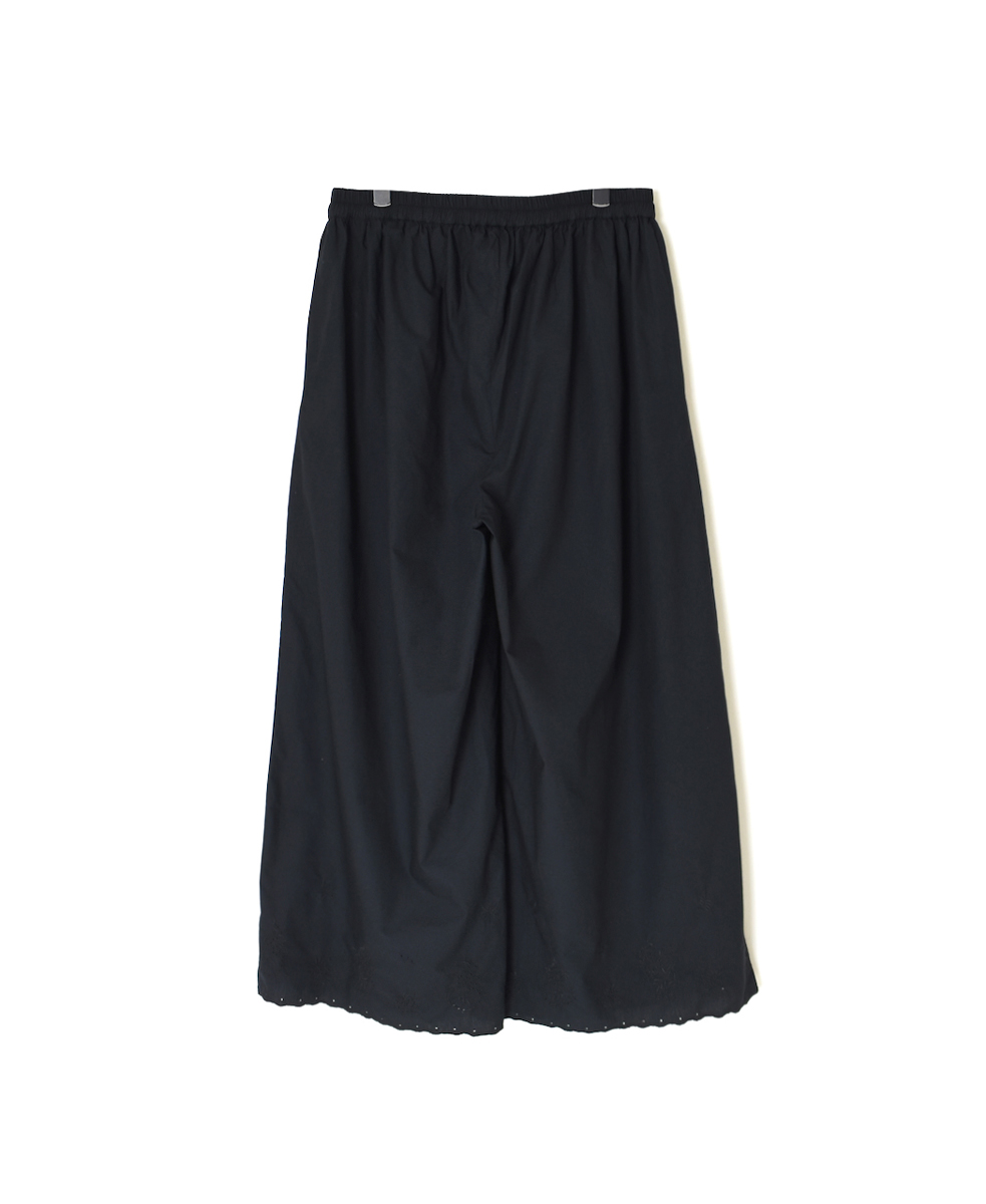 INSL25233(パンツ) 60s POPLIN PLAIN WITH CUT WORK EMBROIDERY EASY PANTS