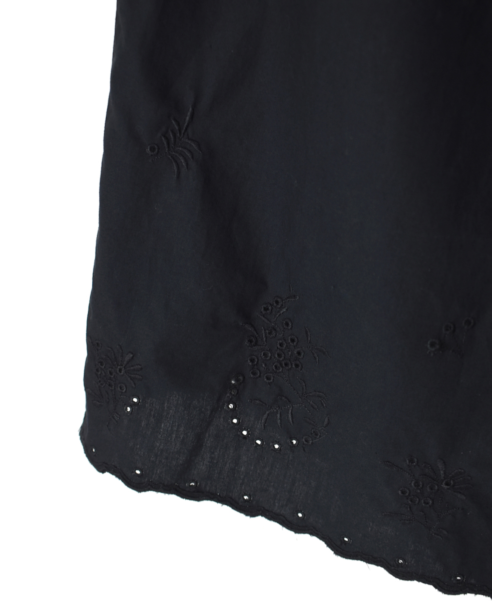 INSL25233(パンツ) 60s POPLIN PLAIN WITH CUT WORK EMBROIDERY EASY PANTS