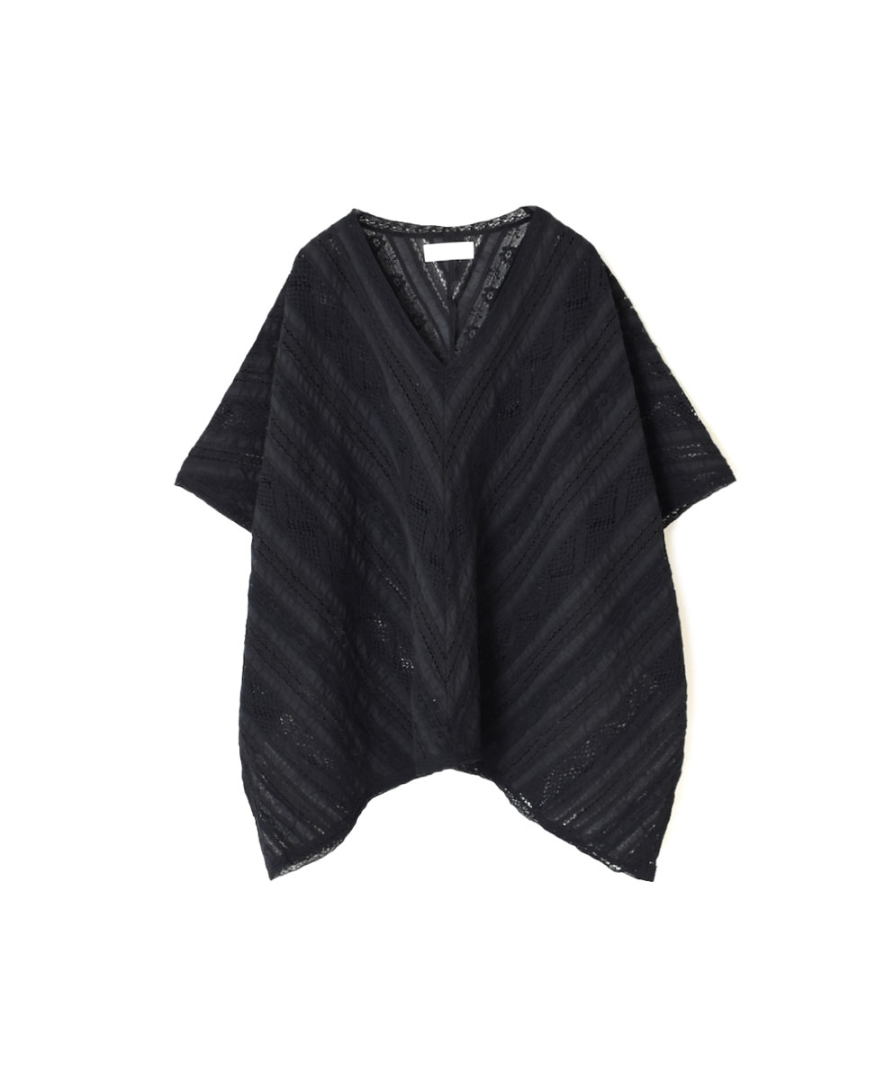 NSL23052 (ポンチョ) VOILE LACE ALL LACE PONCHO