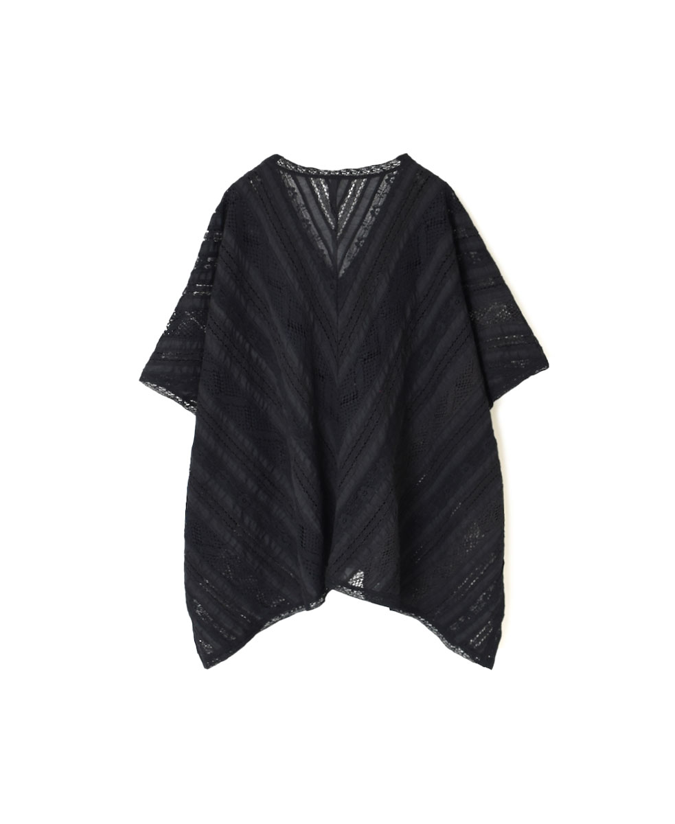 NSL23052 (ポンチョ) VOILE LACE ALL LACE PONCHO