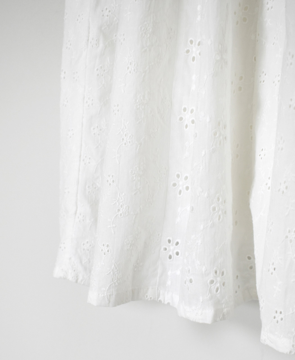 NSL25073(スカート) ALL HEMLA PATCH WORK GATHERED SKIRT